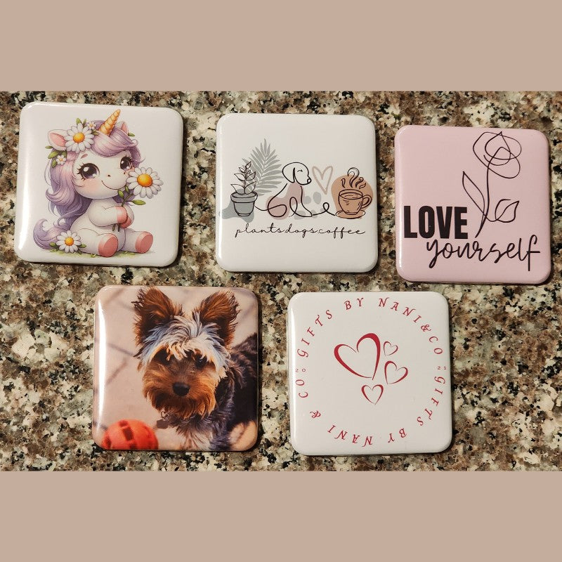 Create Your Own Custom Photo Magnets 2x2