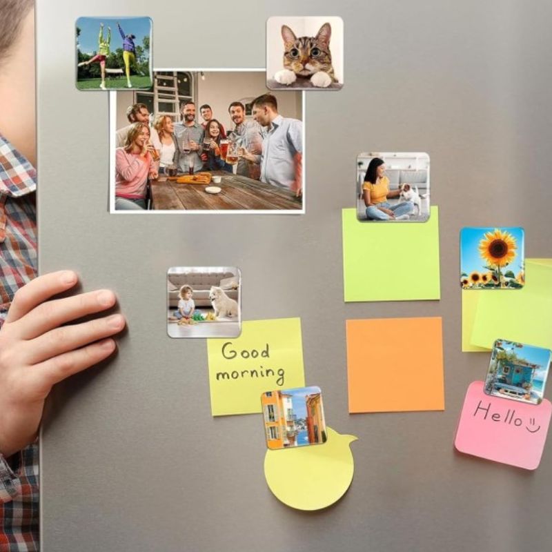 Create Your Own Custom Photo Magnets 2x2