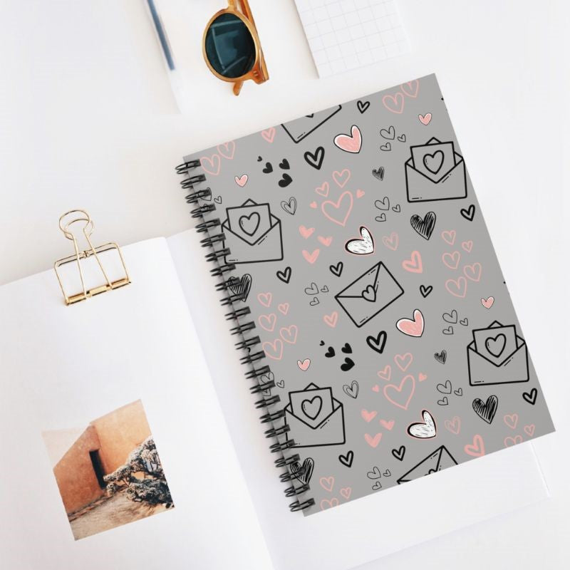 Love Mail Spiral Notebook - Ruled Line