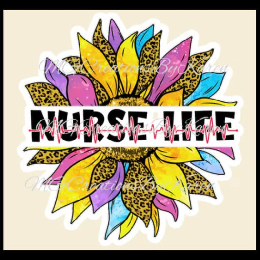 Nurse Life Badge Reel